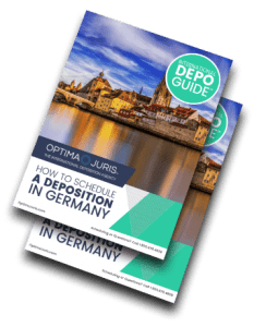 Deposition Guide Scheduling Court Reporters Germany