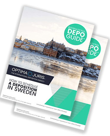 Sweden court reporters for US depositions