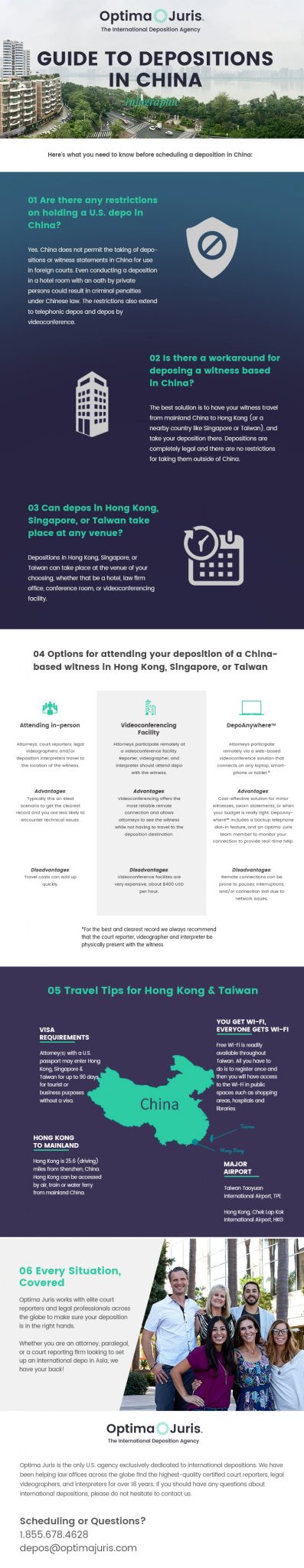 A deposition guide for depositions in China