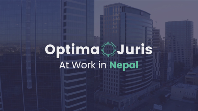 Optima Juris remote deposition support case study in Nepal